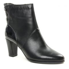 Chaussures femme hiver 2018 - boots talon tamaris noir