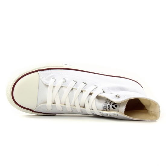tennis toile blanc mode femme automne hiver - Photo Produit 4