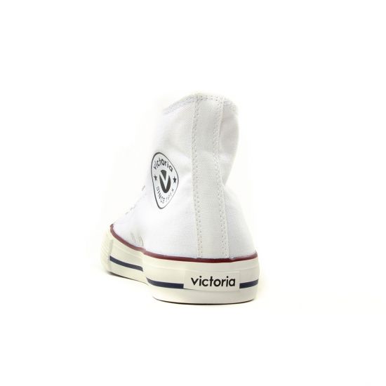 tennis toile blanc mode femme automne hiver - Photo Produit 7