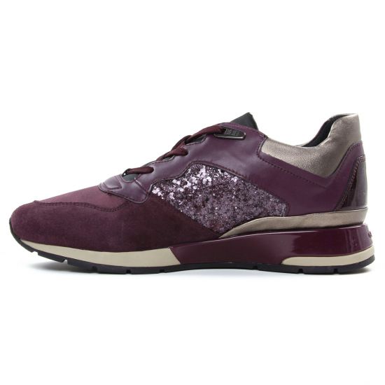 baskets mode bordeau or mode femme automne hiver - Photo Produit 3
