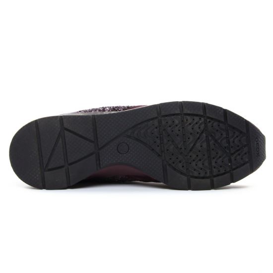 baskets mode bordeau or mode femme automne hiver - Photo Produit 5