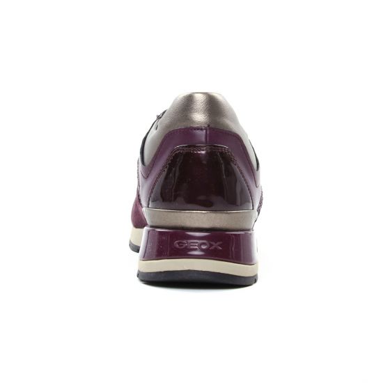 baskets mode bordeau or mode femme automne hiver - Photo Produit 7