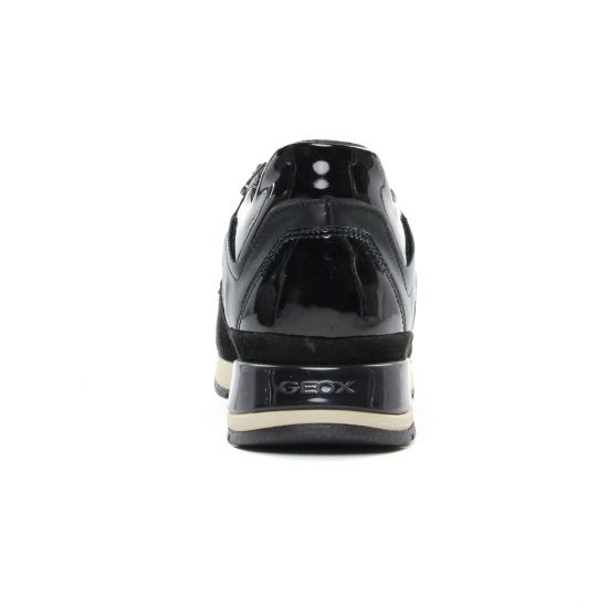 baskets mode noir mode femme automne hiver - Photo Produit 7