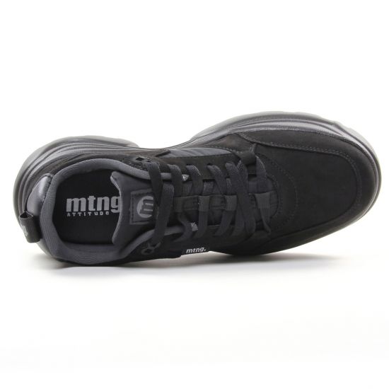 baskets mode noir mode femme automne hiver - Photo Produit 4