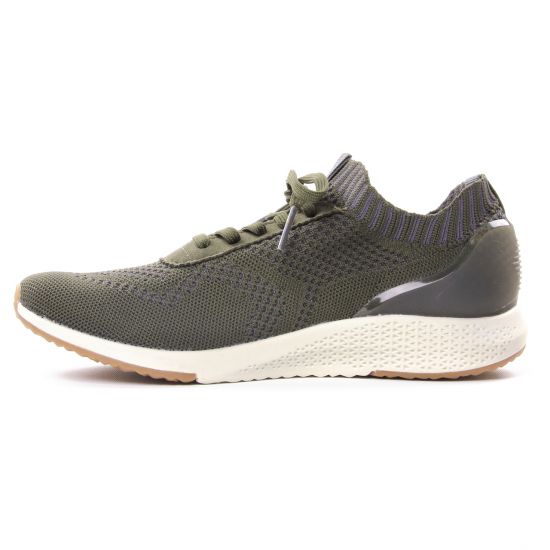 baskets mode vert mode femme automne hiver - Photo Produit 3