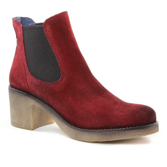 Bottines Et Boots Pintodiblu 73132 Rouge, vue principale de la chaussure femme