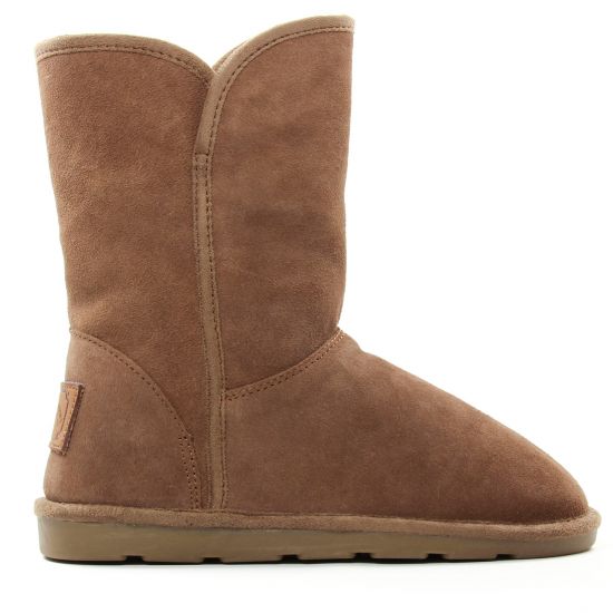 boots fourrées marron mode femme automne hiver - Photo Produit 2
