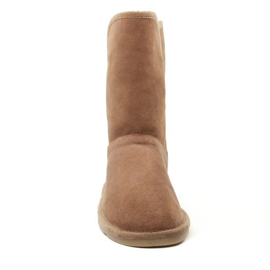 boots fourrées marron mode femme automne hiver - Photo Produit 6