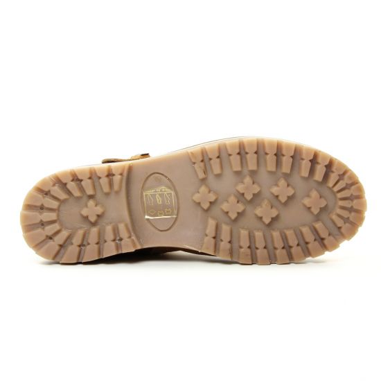 boots fourrées marron mode femme automne hiver - Photo Produit 5