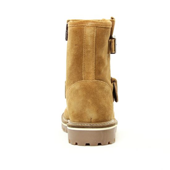 boots fourrées marron mode femme automne hiver - Photo Produit 7