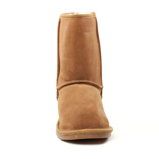 boots fourrées marron mode femme automne hiver - Photo Produit 6