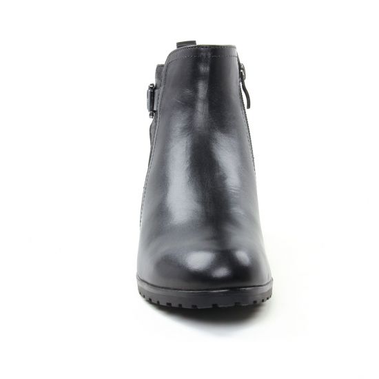 boots noir bronze mode femme automne hiver - Photo Produit 6