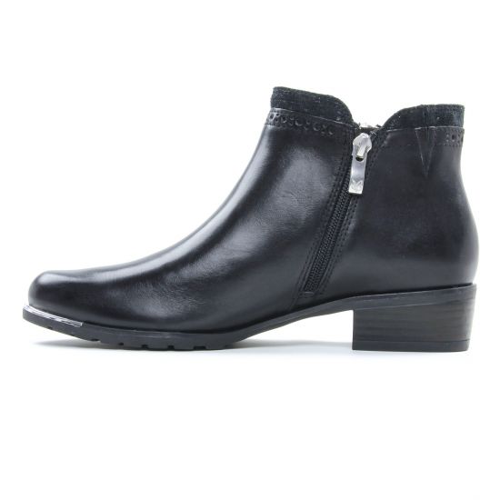 boots noir mode femme automne hiver - Photo Produit 3