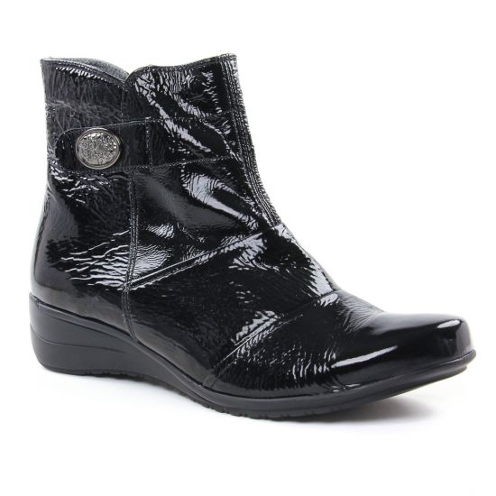 Bottines Et Boots Geo Reino Estafora Noir, vue principale de la chaussure femme