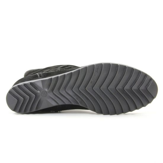 boots noir mode femme automne hiver - Photo Produit 5