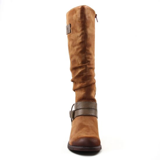 bottes marron mode femme automne hiver - Photo Produit 6