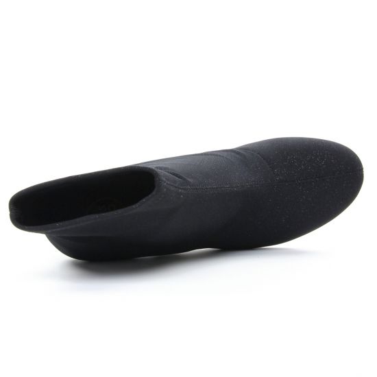 boots talon noir mode femme automne hiver - Photo Produit 4