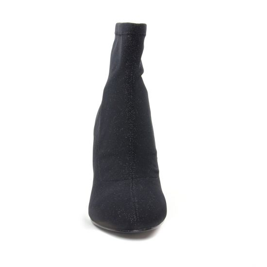 boots talon noir mode femme automne hiver - Photo Produit 6