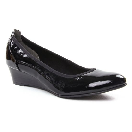 Ballerines Tamaris 22304 Black Patent, vue principale de la chaussure femme