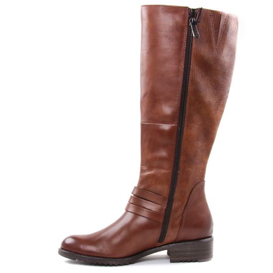 bottes marron mode femme automne hiver - Photo Produit 3