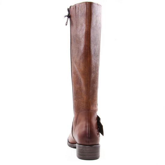 bottes marron mode femme automne hiver - Photo Produit 7