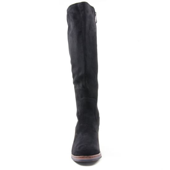 bottes stretch noir argent mode femme automne hiver - Photo Produit 6