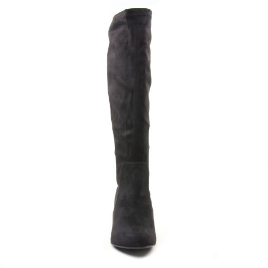 bottes stretch noir mode femme automne hiver - Photo Produit 6