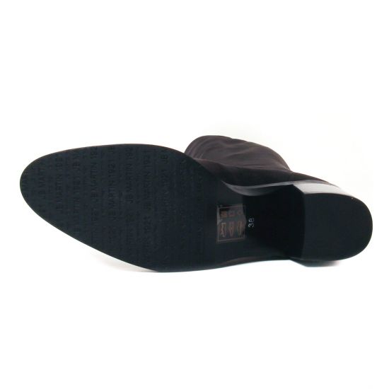 bottes stretch noir mode femme automne hiver - Photo Produit 5