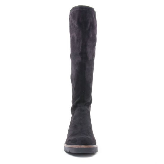 bottes stretch noir mode femme automne hiver - Photo Produit 6