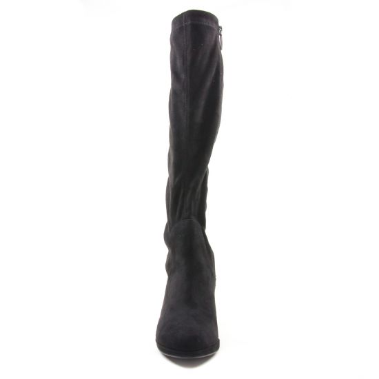 bottes stretch noir mode femme automne hiver - Photo Produit 6