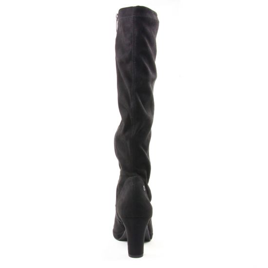 bottes stretch noir mode femme automne hiver - Photo Produit 7