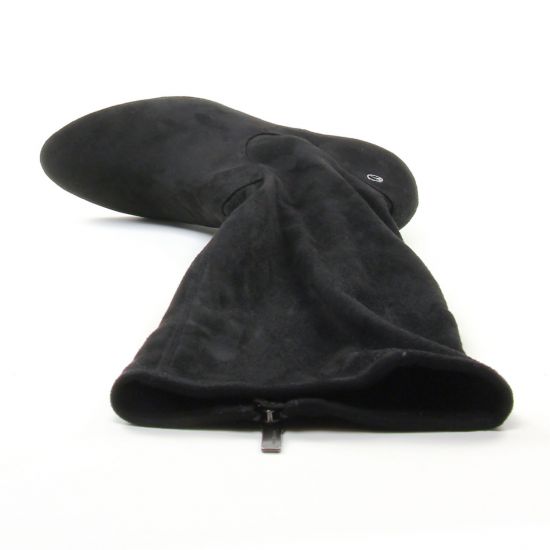 bottes stretch noir mode femme automne hiver - Photo Produit 4