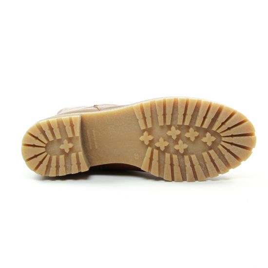 bottillons marron mode femme automne hiver - Photo Produit 5