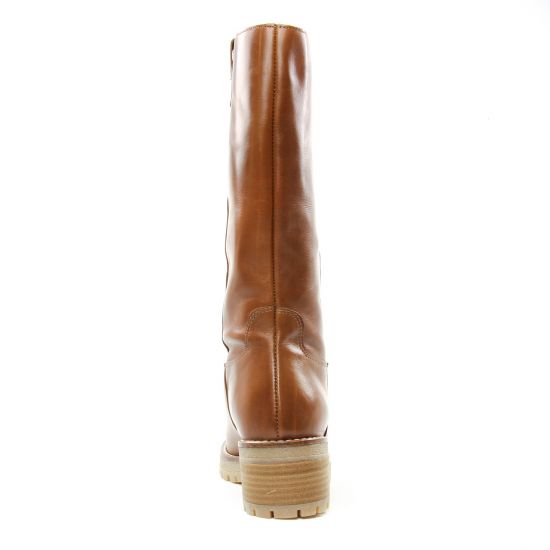 bottillons marron mode femme automne hiver - Photo Produit 7