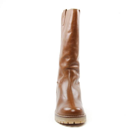 bottillons marron mode femme automne hiver - Photo Produit 6