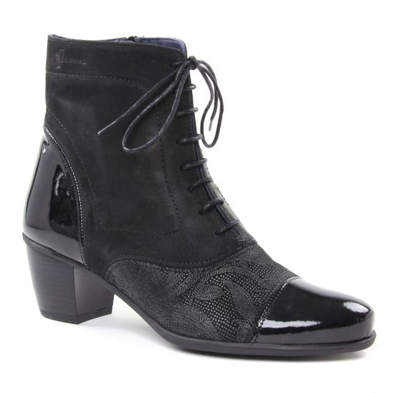 Bottines Et Boots Dorking Brisda D7255 Noir, vue principale de la chaussure femme