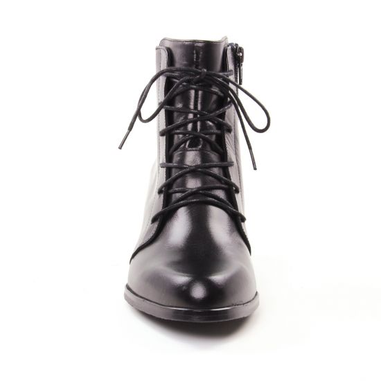 bottines à lacets noir mode femme automne hiver - Photo Produit 6