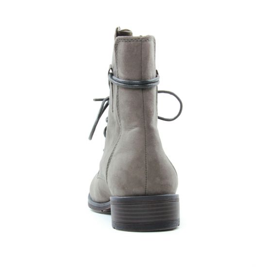 bottines à lacets taupe mode femme automne hiver - Photo Produit 7