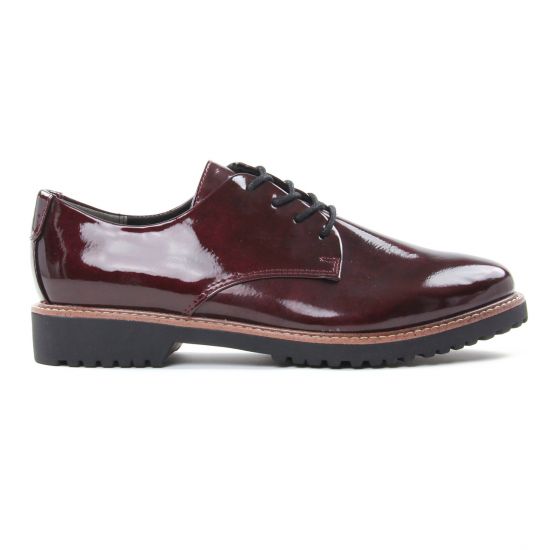 derbies bordeaux mode femme automne hiver - Photo Produit 2