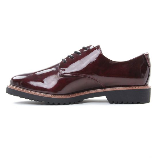 derbies bordeaux mode femme automne hiver - Photo Produit 3
