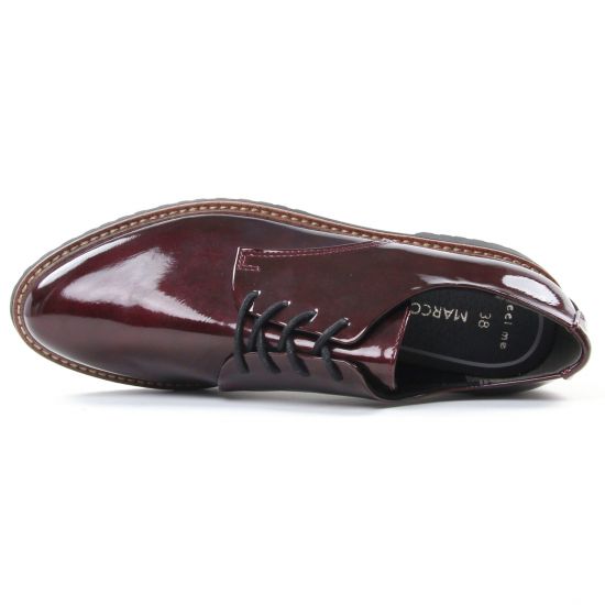 derbies bordeaux mode femme automne hiver - Photo Produit 4