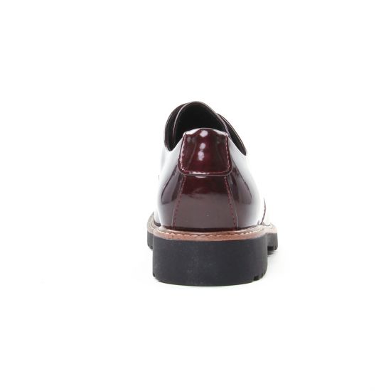 derbies bordeaux mode femme automne hiver - Photo Produit 7