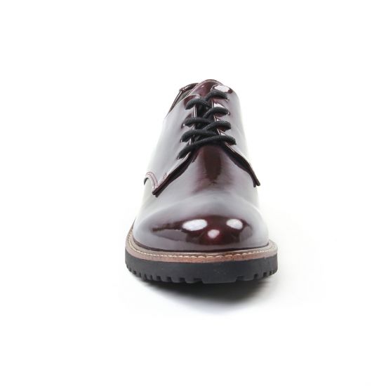 derbies bordeaux mode femme automne hiver - Photo Produit 6