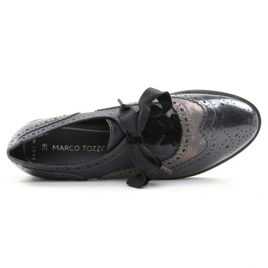 derbies gris mode femme automne hiver - Photo Produit 4