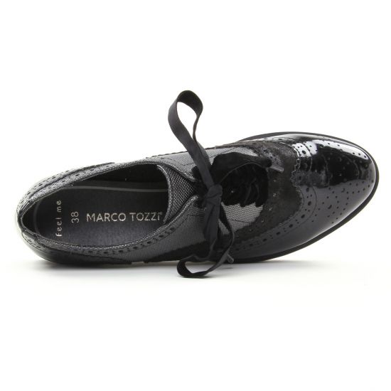 derbies gris noir mode femme automne hiver - Photo Produit 4