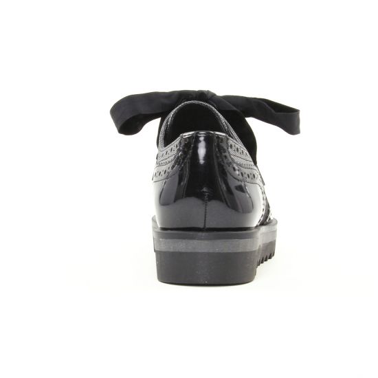 derbies gris noir mode femme automne hiver - Photo Produit 7