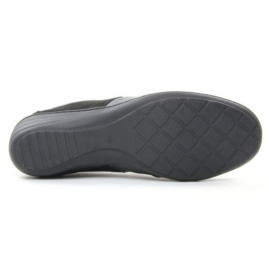 derbies noir argent mode femme automne hiver - Photo Produit 5
