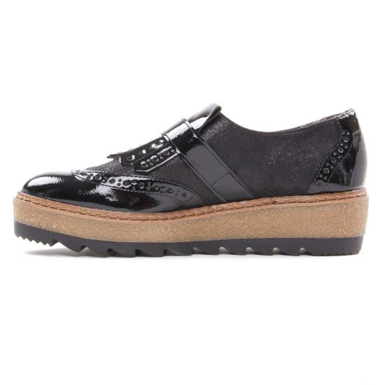 derbies noir mode femme automne hiver - Photo Produit 3