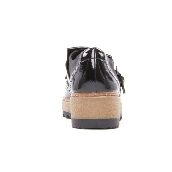 derbies noir mode femme automne hiver - Photo Produit 7