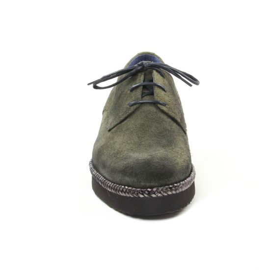 derbies vert kaki mode femme automne hiver - Photo Produit 6